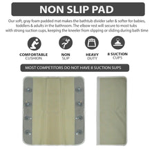 Load image into Gallery viewer, Bath Kneeler and Elbow Rest with Bath Toy Storage - XOXO Parents