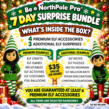 Load image into Gallery viewer, NorthPole Pro® 7-Day Elf Mystery Box - XOXO Parents