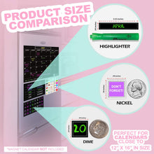 Load image into Gallery viewer, Magnetic Month Labels, Dates & Holidays (Black) - XOXO Parents