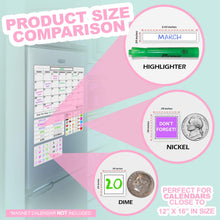 Load image into Gallery viewer, Magnetic Month Labels, Dates & Holidays (White) - XOXO Parents