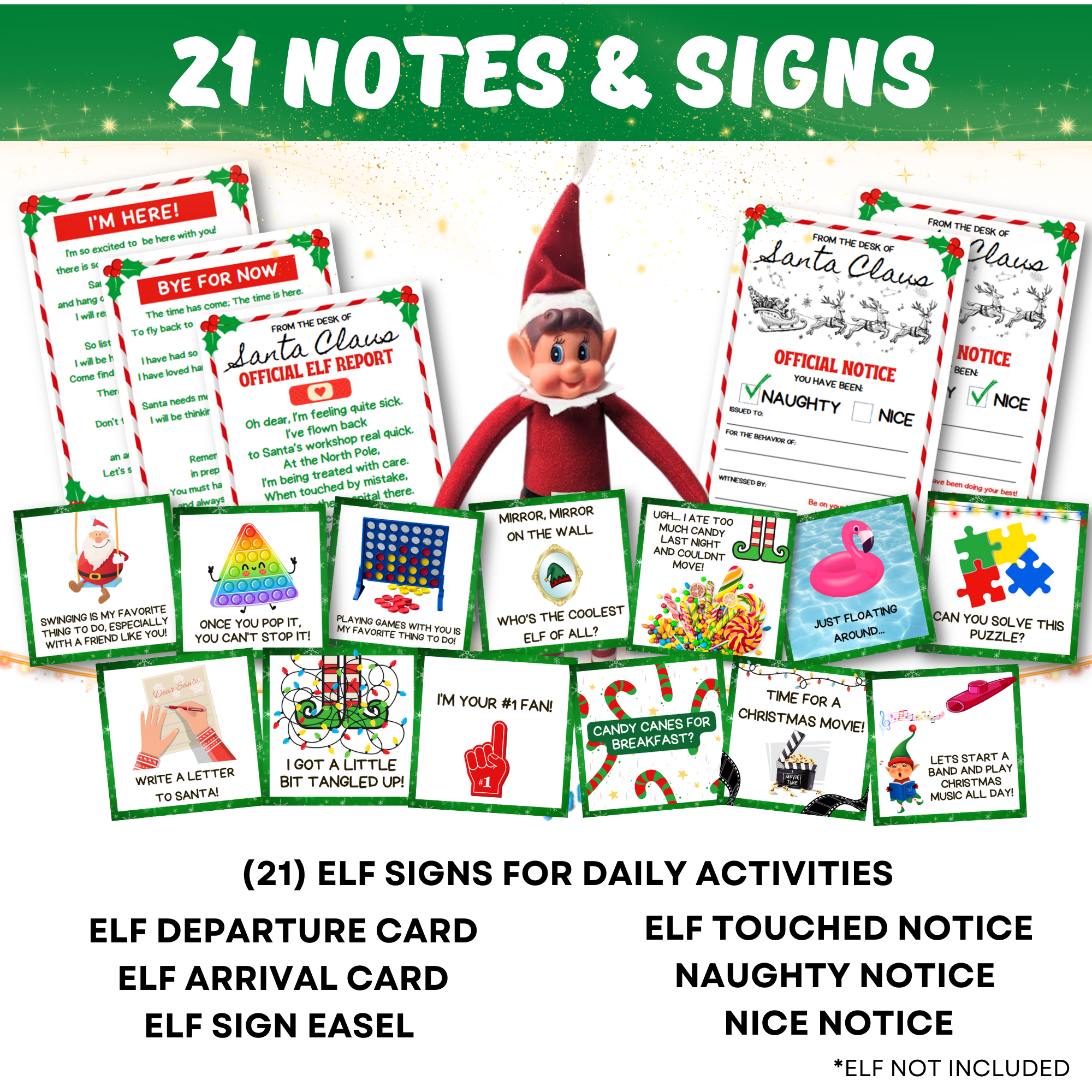 2024 Elf Kit for Christmas - 25 Days Kit