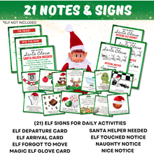 Load image into Gallery viewer, 2024 Elf Kit for Christmas - 24 Days of Activities
