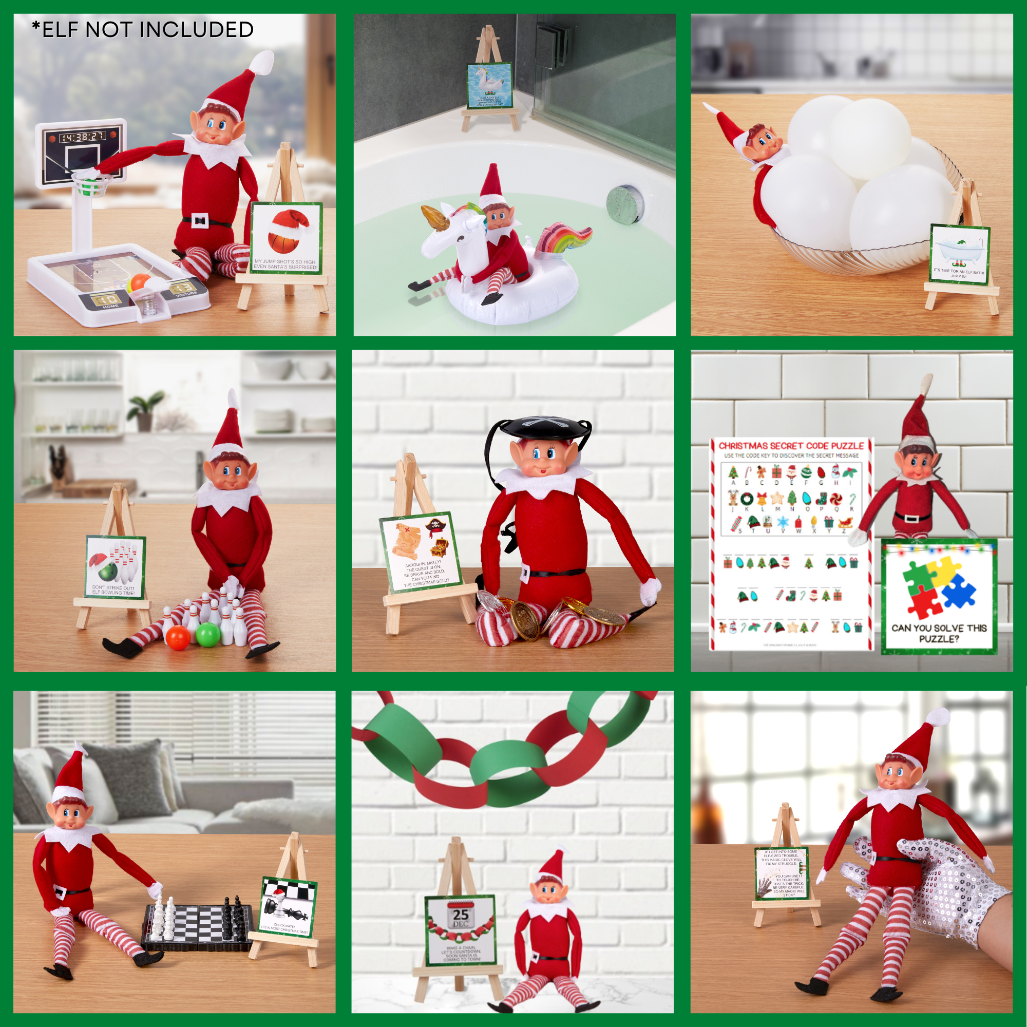 2024 Elf Kit for Christmas - 24 Days of Activities