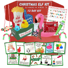 Load image into Gallery viewer, 2024 Elf Kit for Christmas - 13 Days of Activities
