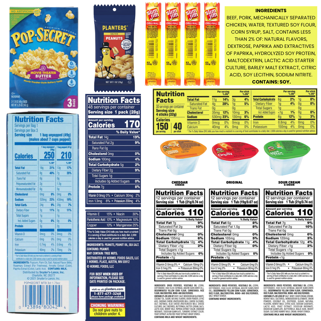 Movie Night Co.™ Gift Box Set Snacks + Movie Night Bingo & More