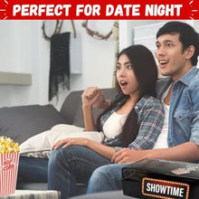 Load image into Gallery viewer, Movie Night Gift Basket – 42-Piece Gift Box with Popcorn, Candy, Snacks &amp; Bingo – Birthdays, Date Night, Family, Kids, Adults, Mom, Dad, Teens, Christmas, Mothers Day, Fathers Day, Raffle &amp; Fundraiser
