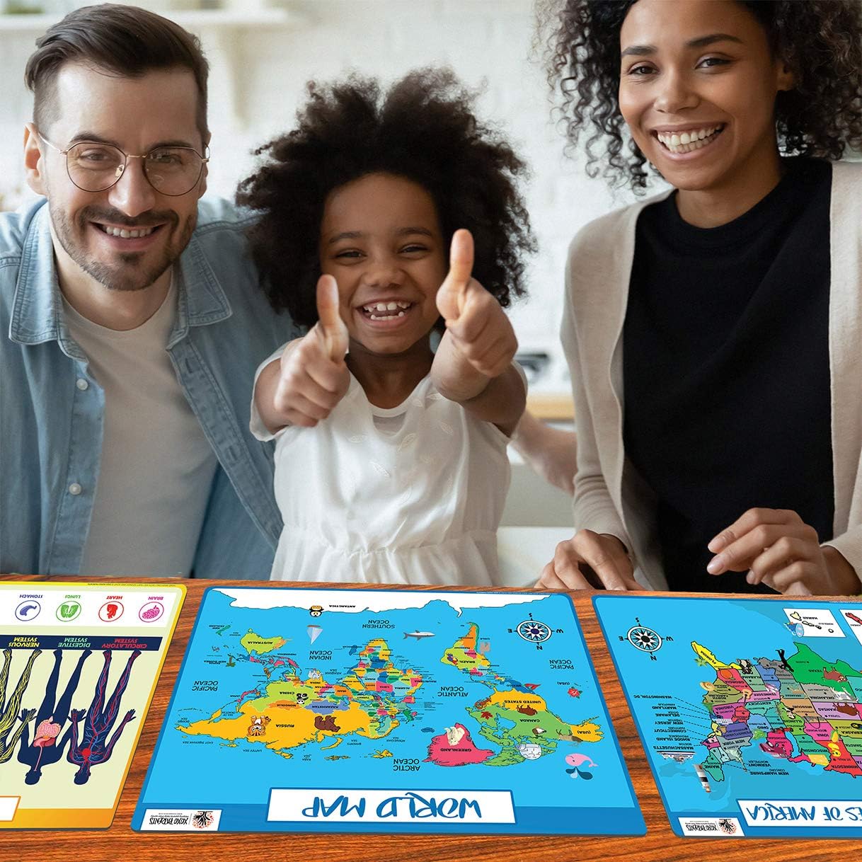 Kids Placemat - School Age - XOXO Parents