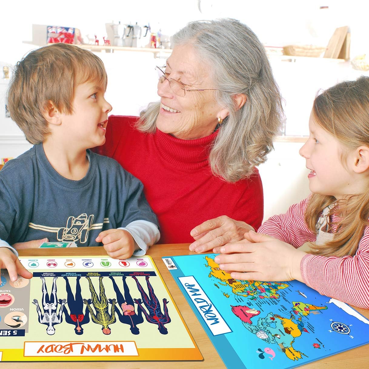 Kids Placemat - School Age - XOXO Parents