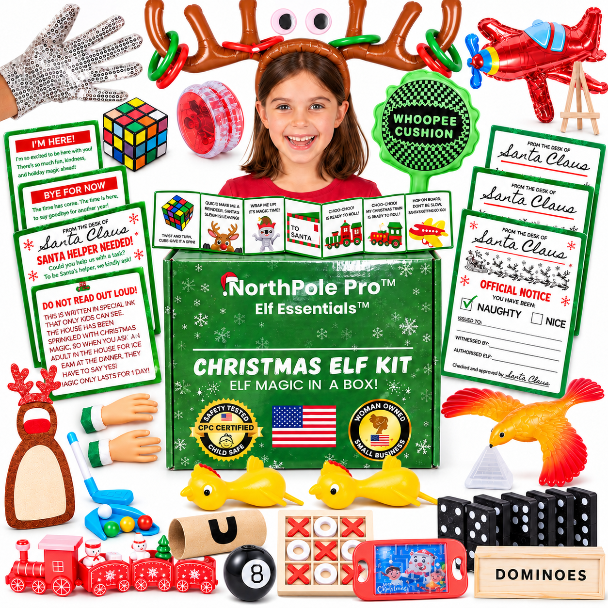 NorthPole Pro® 25-Day Christmas Elf Kit - XOXO Parents