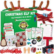 Load image into Gallery viewer, NorthPole Pro™ 25 Day Christmas Elf Kit - Magic Elf Must - Haves™ &amp; Elf Magic in a Box™ - XOXO Parents
