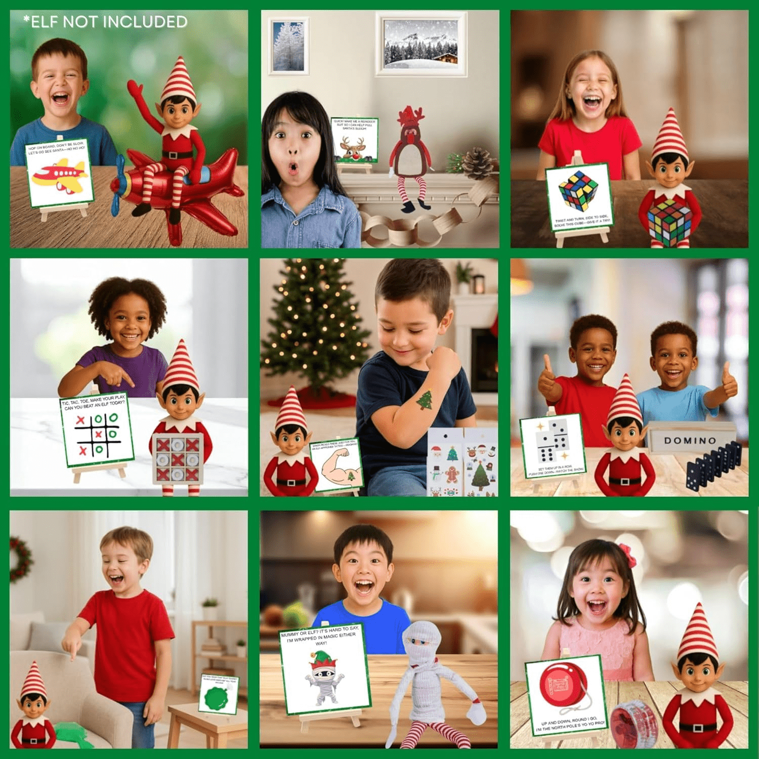 NorthPole Pro™ 25 Day Christmas Elf Kit - Magic Elf Must - Haves™ & Elf Magic in a Box™ - XOXO Parents