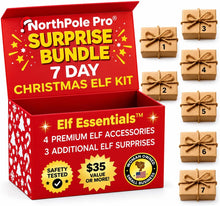 Load image into Gallery viewer, NorthPole Pro® 7-Day Elf Mystery Box - XOXO Parents
