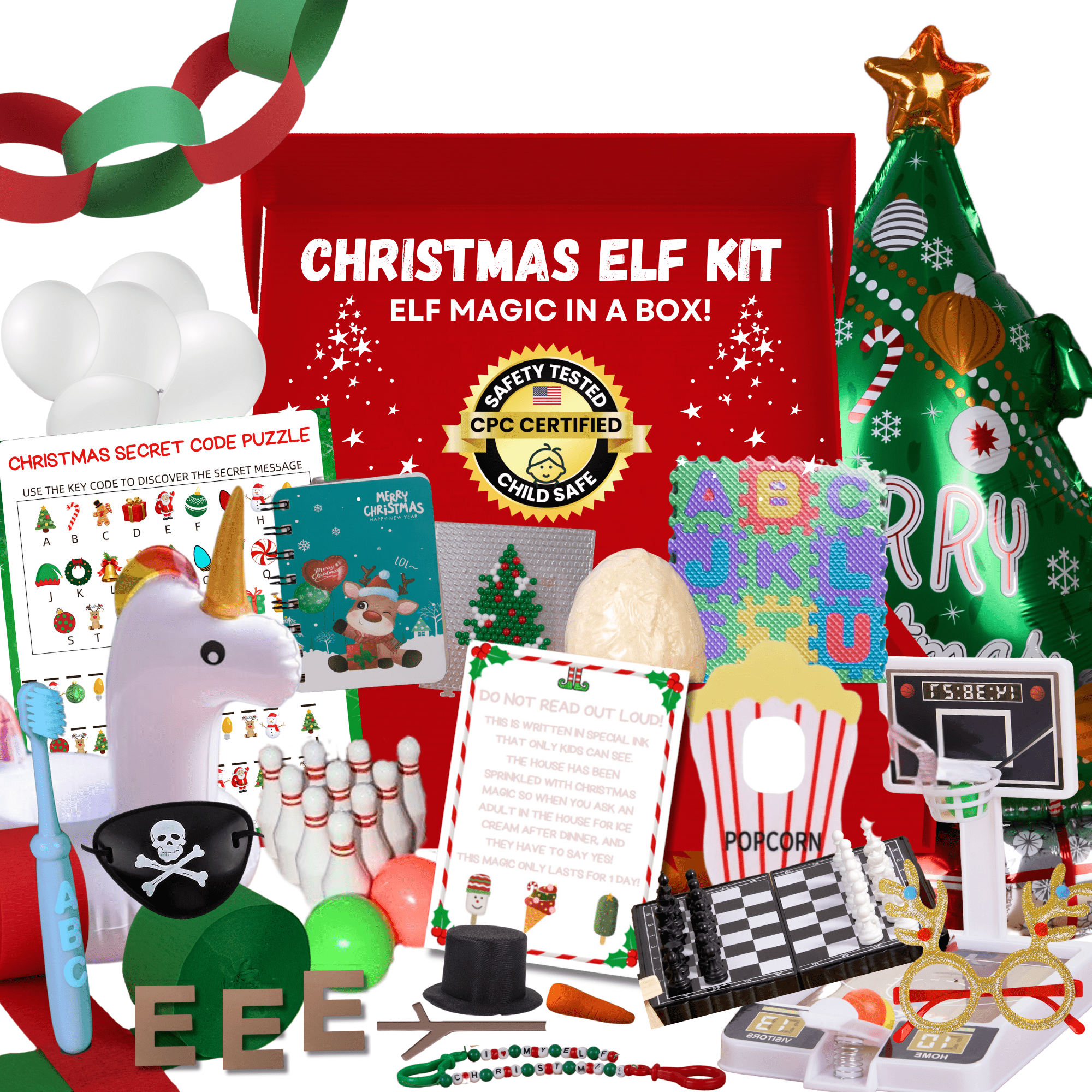 NorthPole Pro™ Elf Kit for Christmas - 24 Days of Activities - XOXO Parents