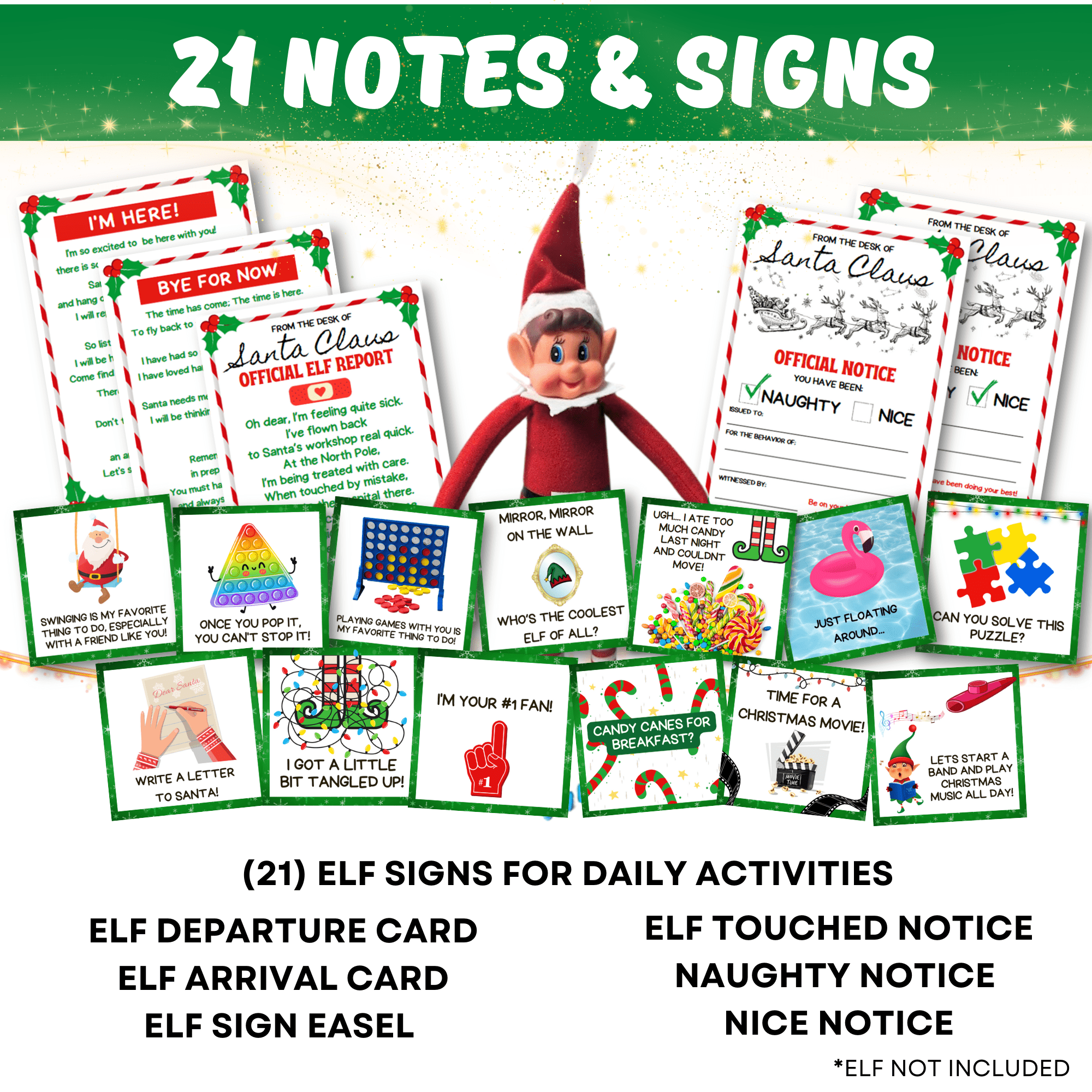NorthPole Pro™ Elf Kit for Christmas - 25 Day Kit - XOXO Parents