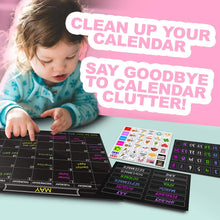 Load image into Gallery viewer, Colorful Magnetic Numbers and Month Labels - XOXO Parents
