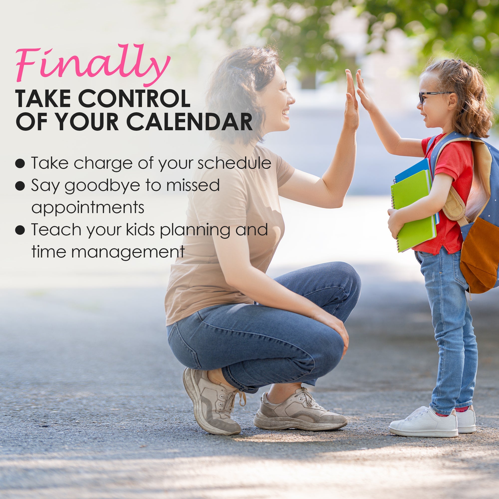 Dry Erase Calendar for Fridge - White - XOXO Parents