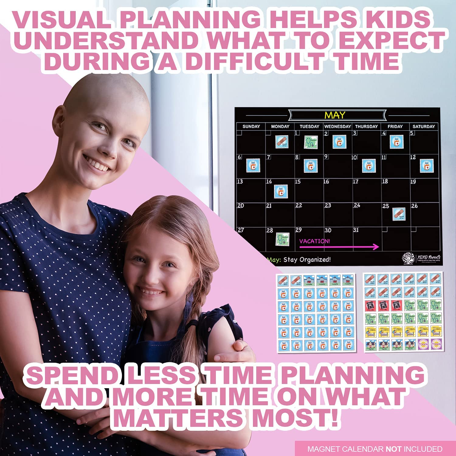 Magnet Medical Appointment Labels - XOXO Parents